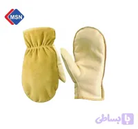 دستکش چرمی اشبالت و پولیش پاکستانی ضد سرما و قابل استفاده سرخانه چرم طبیعی