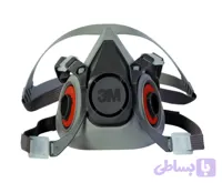 و قیمت ماسک نیم صورت ۳M مدل ۶۲۰۰ اصل | ماسک شیمیایی دو فیلتر