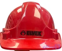 کلاه ایمنی الوکس تحت نظر لیسانس امریکا تولید تایوان ELVEX HELMANT SAFETY سایر توضیحات سبک با قابلیت انعطاف پذیری مقاومت در برابر دمای پایین(LT) دید بالا(HV) دارای چرخ دنده قابل تنظیم سایز کلاه ابعاد 28x20x15 سانتی‌متر استاندارد ایمنی و محافظتی EN397 نوع کاربرد نجاری , تراشکاری , ساختمانی وزن 300 گرم ویژگی‌های کلاه ایمنی قابلیت گردش هوا