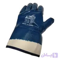 دستکش ایمنی مهندسی پاکستانی شرکت نفتی Pakistani Nitrile Work Gloves Oil Company Anti-Cut Original Nitrile