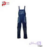 دوبنده انتی استاتیک مدل APOLO با جیب پاکتی لباس کار 35در65 پاور حرفه ای دوبنده کتان جهت جوشکاری ارگون لباس کار (Work clothes)