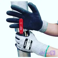 دستکش ضد برش و نسوز اسکایتک با الیاف کولار KEVLAR SKAY TEC انتی استاتیک
