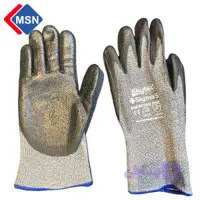 دستکش ضد برش اسکای تک SKYTEC کات 5 با الیاف کولار نسوز KEVLAR انتی استاتیک