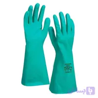 دستکش نیتریل چم گارد مدل NF1813 Nitrile gloves Cham Guard model NF1813 (کد WU0NH)