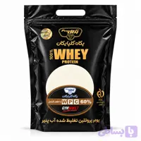 پروتئین وی پگاه گلپایگان WPC 60 یک کیلویی | بسته‌بندی کارخانه (کد LCMKU)