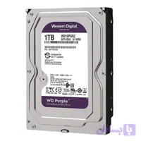 هارد دیسک اینترنال وسترن دیجیتال با رابط SATA 3.0 مدل WD10PURZ ظرفیت 1 ترابایت
