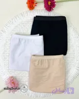 شورت نخ پنبه ساده