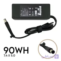 آداپتور لپ تاپ اچ پی 90W | برند Gimo | ولتاژ 19.0V 4.74A | سر فیش سردلی ( 5.0*7.4 میلی متر )