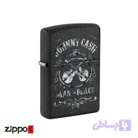 فندک زیپو اصل 48989 | Zippo 236 Johnny Cash