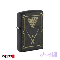 فندک زیپو اصل 48672 | Zippo 236 Billiards Design