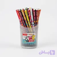 مداد مشکی پلیمری طرح دار آریا
