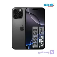موبایل اپل مدل iphone 16 pro max not active تک سیم‌ کارت بدون ریجستری ظرفیت 256 رم 8 گیگابایت – پارت نامبر Xa