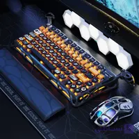 کیبورد گیمینگ مکانیکال گراوا استار مدل K1 PRO Gold