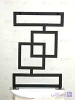 رادیاتور حوله خشک کن استیل مدل سپیدار با پروفیل 30 × 30