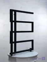 حوله خشک کن استیل مدل کلار مدل حرف S ابعاد 55×80 سانتی متر
