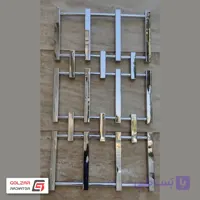 رادیاتور حوله خشک کن استیل مدرن مدل کمانی