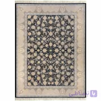 فرش ۱۲۰۰ شانه طلاکوب دودی - کد۱۴۰۵