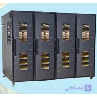 120 کشو صنعتی پرو/ 600 کیلو /4 کابین صنعتی/گازی با سیستم گرماتاب/برقی/ گازوئیل سوز / دوگانه سوز/ استیل/بلک فن/ خشکن میوه و سبزی
