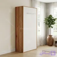 تخت تاشو عمودی تک نفره طول 105 کد 122