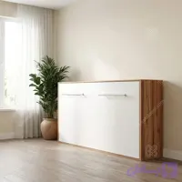 تخت تاشو افقی تک نفره طول 215 کد 124