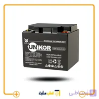 باتری یو پی اس 12 ولت 42 آمپر ساعت یونیکور 12V 42AH UPS Battery UNIKOR