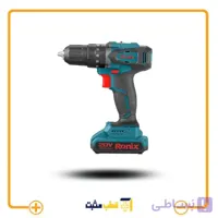 دریل پیچ گوشتی چکشی شارژی براشلس 20 ولت رونیکس Ronix مدل 8900