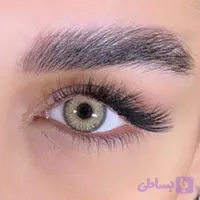 لنز رنگی سلنا آنیسا عسلی خاکی دوردار سالانه