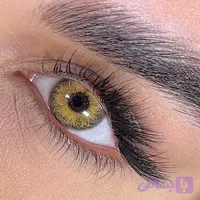 لنز رنگی سلنا آتنا عسلی با دور خفیف زیتونی سالانه