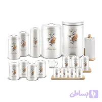 سرویس جهیزیه 20 پارچه مدل برونی کد 5890