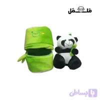 عروسک پولیشی پاندا سوپرایزی | فروشگاه اینترنتی ململ