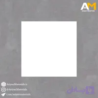 سرامیک کف طرح سفید ساده پرشین 60*60