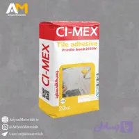 چسب کاشی سفید C۱TE برند سپید گچ ساوه 20 کیلویی