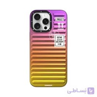 قاب محافظ ضد ضربه آیفون ۱۶ پرو یانگ کیت YoungKit مدل Sunset Red Glow Luggage