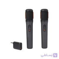 میکروفون بی سیم دو قلو جی بی ال JBL مدل PartyBox Wireless Mic