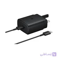 شارژر دیواری ۴۵ وات فست شارژ سامسونگ Samsung مدل EP-T4511 با کابل تایپ سی