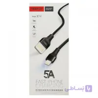 کابل USB به لایتنینگ ترانیو مدل X7 طول 1متر