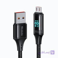 کابل شارژ USB به MicroUSB صفحه دار مک دودو مدل Mcdodo CA-1070