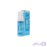 شامپو فوم موهای تازه کاشته شده بسیار حساس و شکننده اسکالپیا 150 میلی لیتر