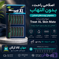 ژیلت 2 لبه صابون دار یدکدار تریت ( TREET )
