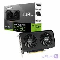 کارت گرافیک ایسوس مدل RTX5050 DUAL OC حافظه 8 گیگابایت