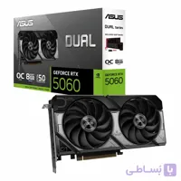 کارت گرافیک ایسوس مدل RTX5060 DUAL OC حافظه 8 گیگابایت