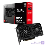 کارت گرافیک برند ASUS مدل DUAL AMD 9060XT 16GB