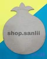 بیس چوبی رزین طرح انار قطر ۳۰*۳۶