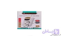 محافظ ولتاژ (صوتی تصویری و پکیج) نمودار کنترل دو خانه بدون کابل (10 آمپر 2500 VA) مدلm126