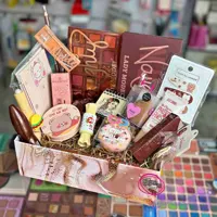 پک لوازم آرایش فانتزی کرم قهوه ای