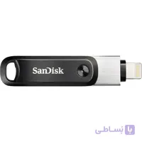 فلش مموری سن دیسک مدل iXpand GO ظرفیت 64 گیگابایت