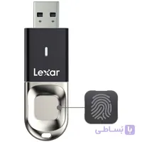 فلش مموری لکسار مدل F35 (FINGER PRINT) ظرفیت 128 گیگابایت