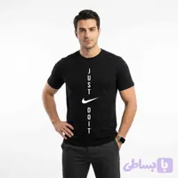 تیشرت طرح just do it مدل نخ پنبه چهار فصل