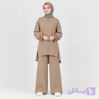شومیز زنانه لینن مدل کوک دوزی