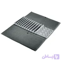 Draining mat with crockery holder, 60 x 46 cm | زیرانداز آبچکان میکروفایبر وست مارک همراه با نگهدارنده ظروف